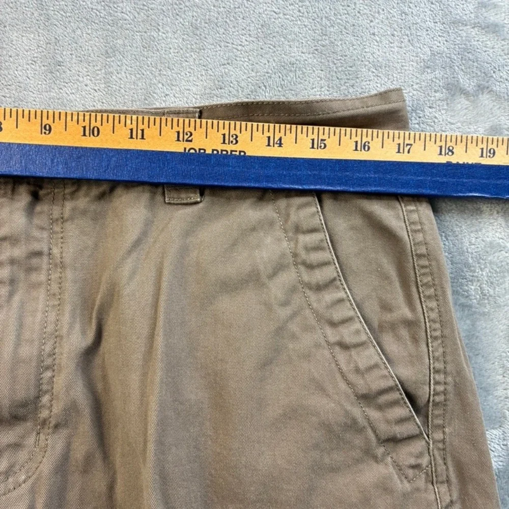 Columbia Men's Brown Cargo Shorts 34W Omni-Shade Cotton Hiking Outdoor Utility